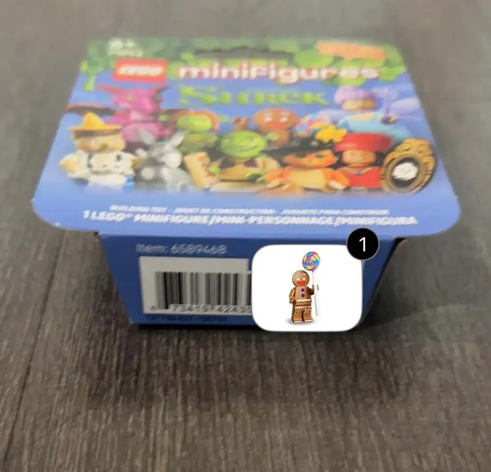 LEGO Minifigures Shrek Series Mystery Box 71053 Gingy Figure
